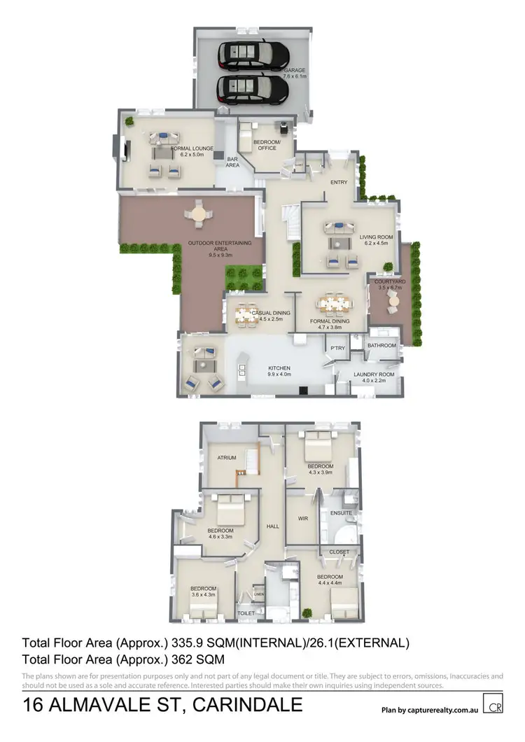Floorplan of Homely house listing, 16 Almavale Street, Carindale QLD 4152