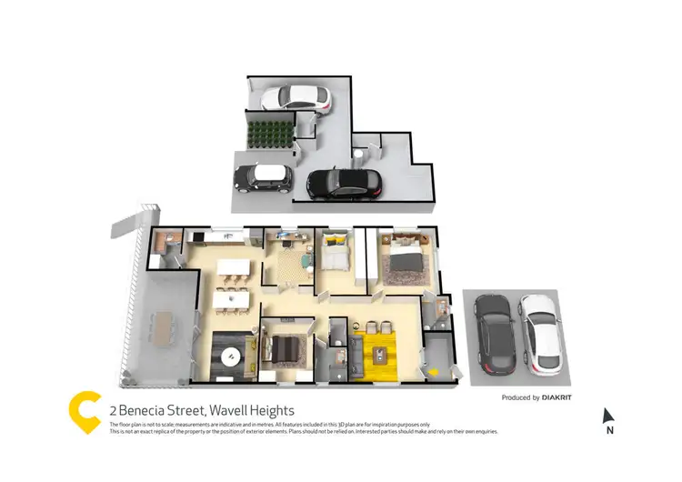 Floorplan of Homely house listing, 2 Benecia Street, Wavell Heights QLD 4012