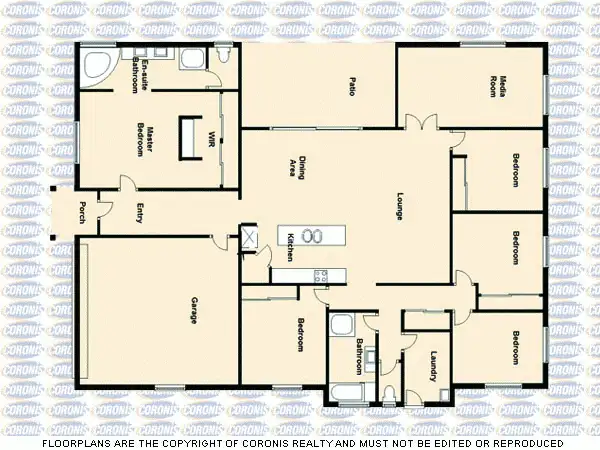 Floorplan of Homely house listing, 3 Bigita Place, Elimbah QLD 4516