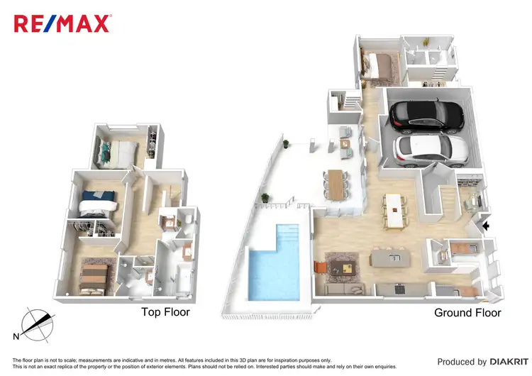 Floorplan of Homely house listing, 151 Oateson Skyline Drive, Seven Hills QLD 4170