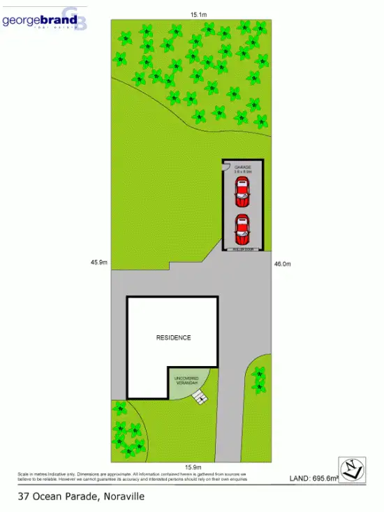 Floorplan of Homely house listing, 37 Ocean Parade, Noraville NSW 2263
