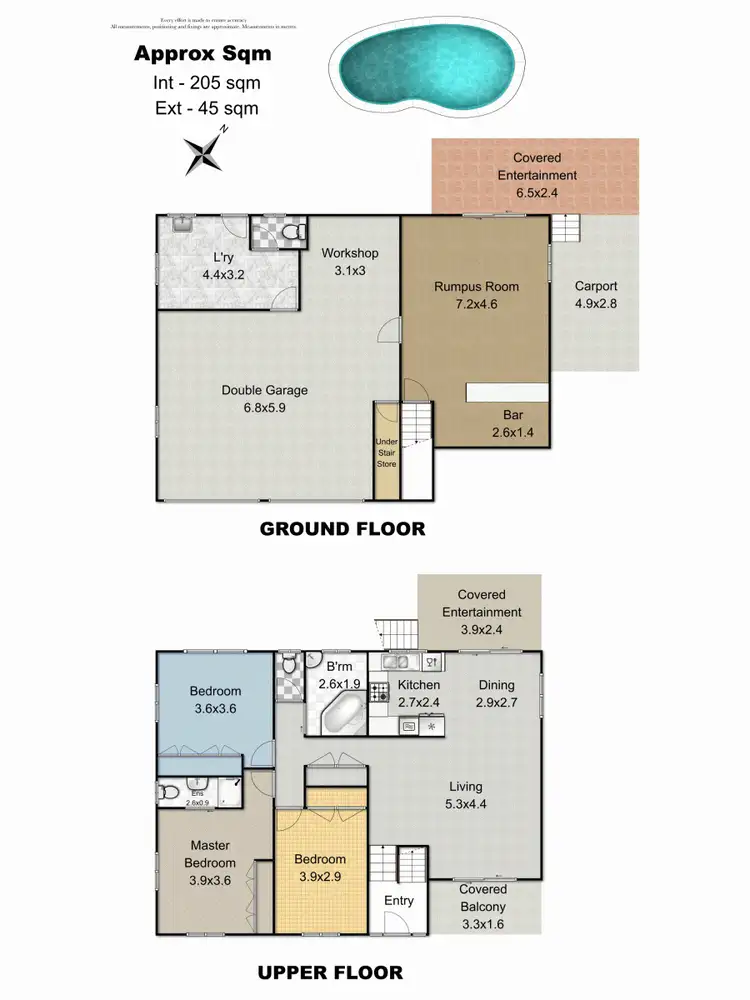 Floorplan of Homely house listing, 8 Wyngarde Street, Mcdowall QLD 4053