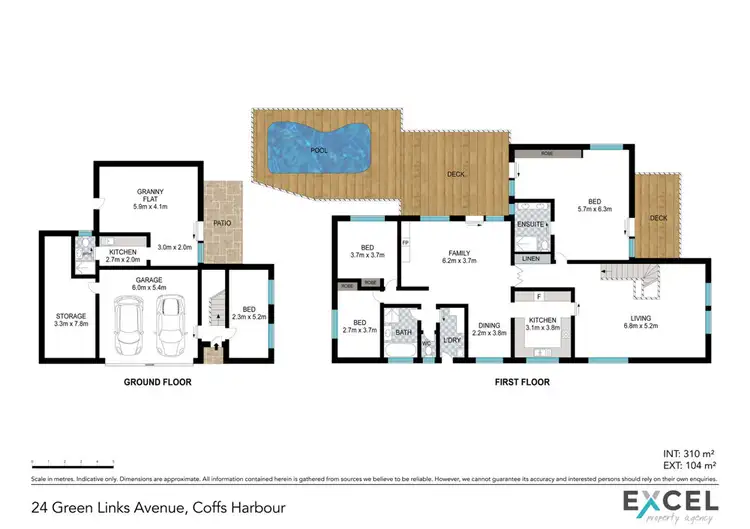 Floorplan of Homely house listing, 24 Green Links Avenue, Coffs Harbour NSW 2450