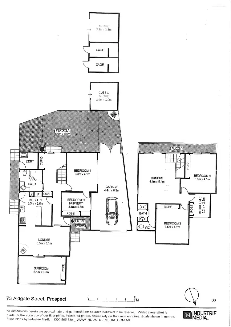 Floorplan of Homely house listing, 73 Aldgate St, Prospect NSW 2148