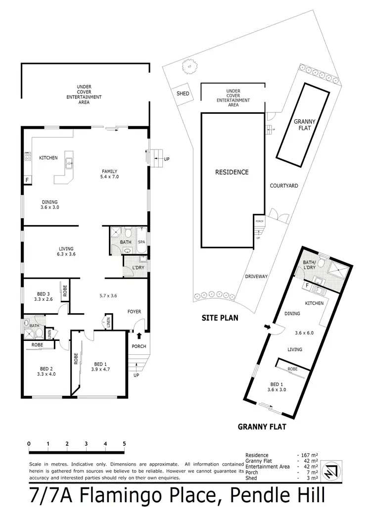 Floorplan of Homely house listing, 7 Flamingo Place, Pendle Hill NSW 2145