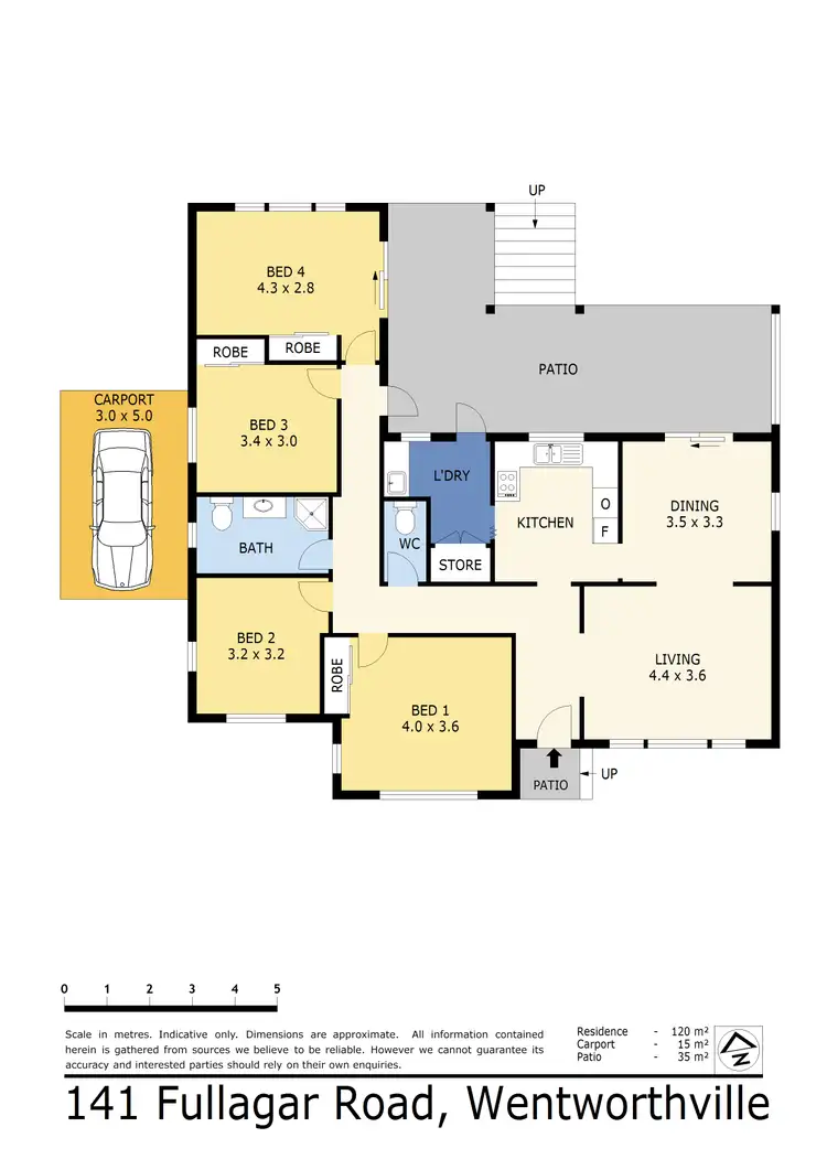 Floorplan of Homely house listing, 141 Fullagar Road, Wentworthville NSW 2145