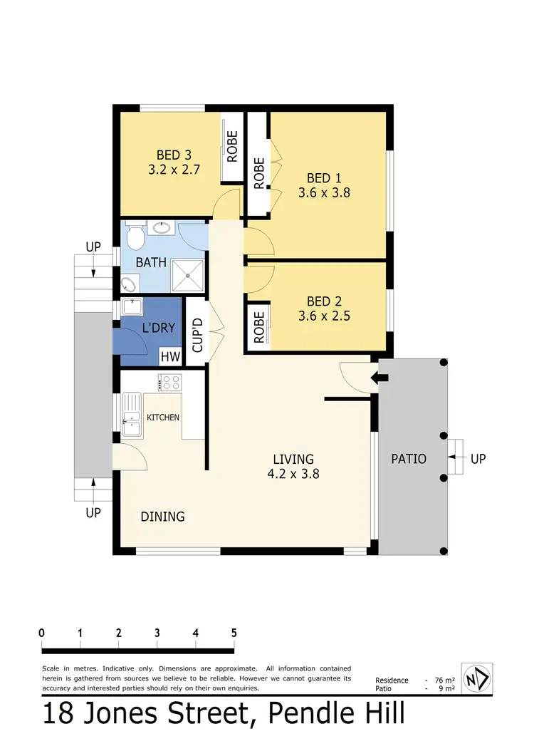 Floorplan of Homely house listing, 18 Jones Street, Pendle Hill NSW 2145
