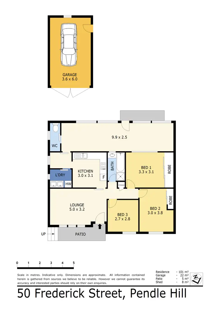 Floorplan of Homely house listing, 50 Frederick Street, Pendle Hill NSW 2145
