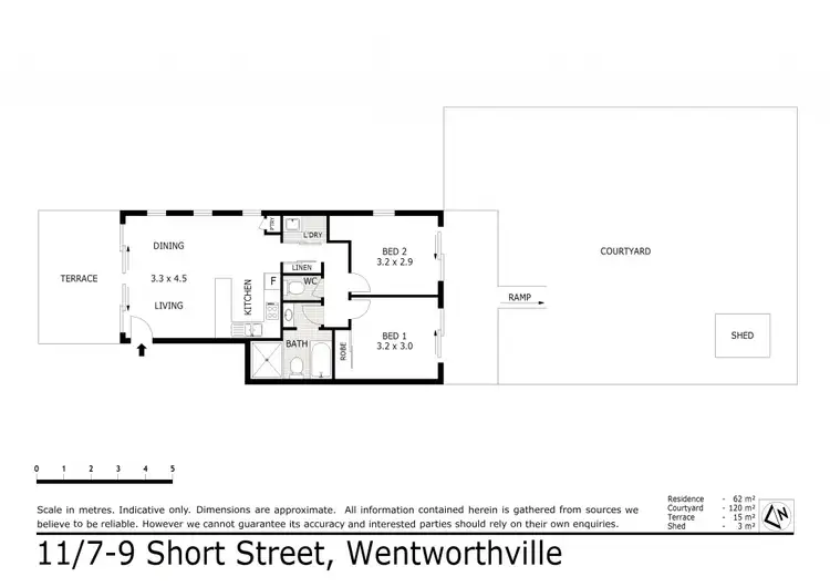 Floorplan of Homely unit listing, 11/7-9 Short St, Wentworthville NSW 2145
