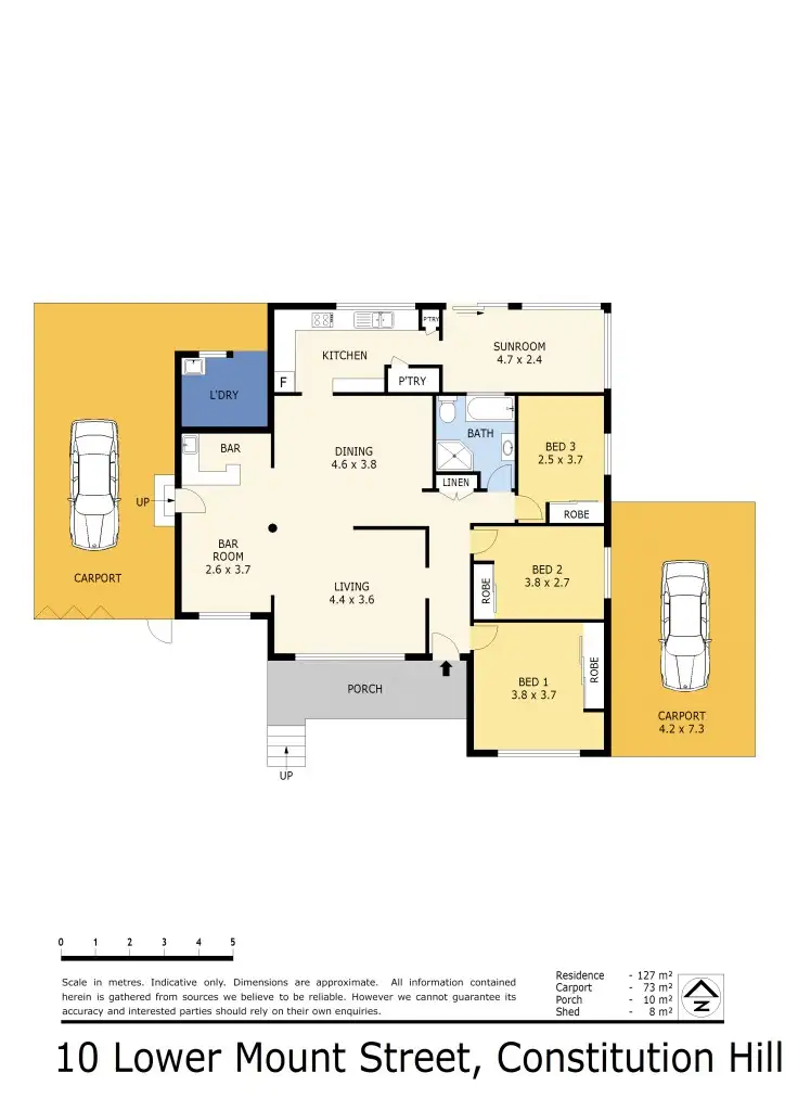 Floorplan of Homely house listing, 10 Lower Mount Street, Wentworthville NSW 2145