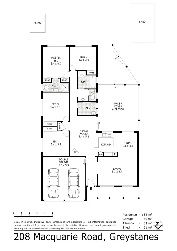 Floorplan of Homely house listing, 208 Macquarie Rd, Greystanes NSW 2145