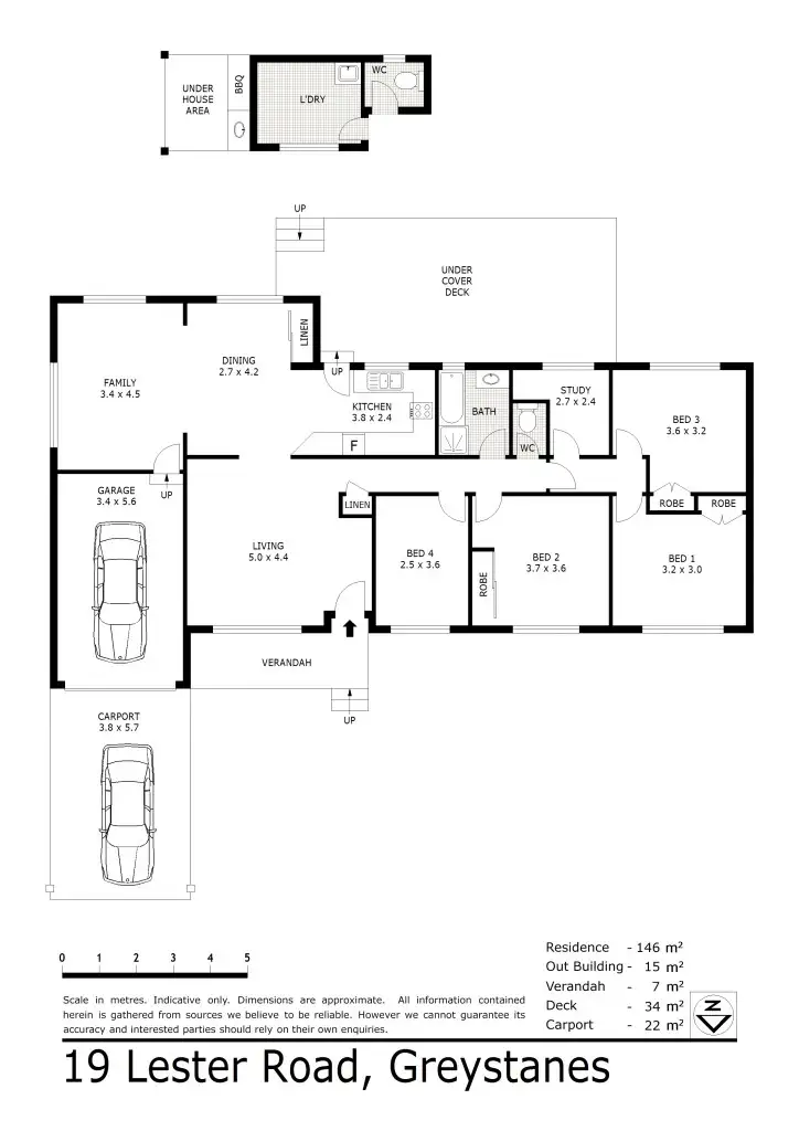Floorplan of Homely house listing, 19 Lester Rd, Greystanes NSW 2145
