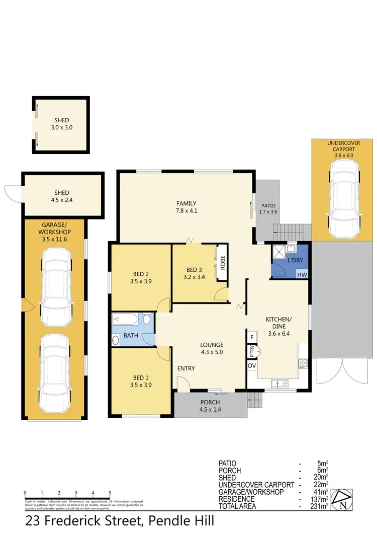 Floorplan of Homely house listing, 23 Frederick Street, Pendle Hill NSW 2145
