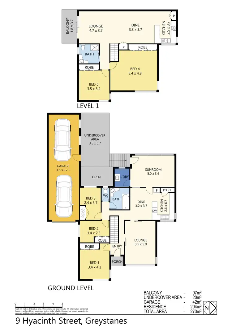 Floorplan of Homely house listing, 9 Hyacinth St, Greystanes NSW 2145