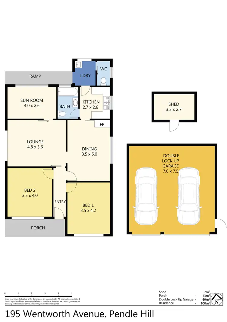 Floorplan of Homely house listing, 195 Wentworth Avenue, Pendle Hill NSW 2145