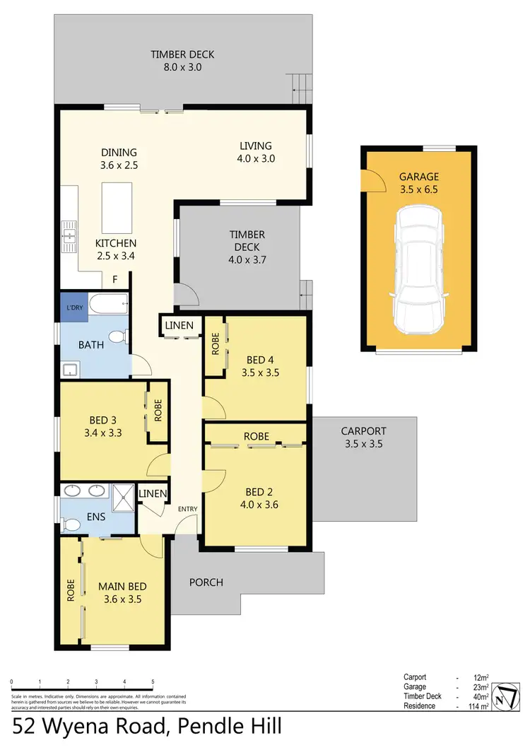 Floorplan of Homely house listing, 52 Wyena Road, Pendle Hill NSW 2145