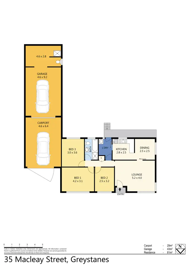 Floorplan of Homely house listing, 35 MacLeay Street, Greystanes NSW 2145