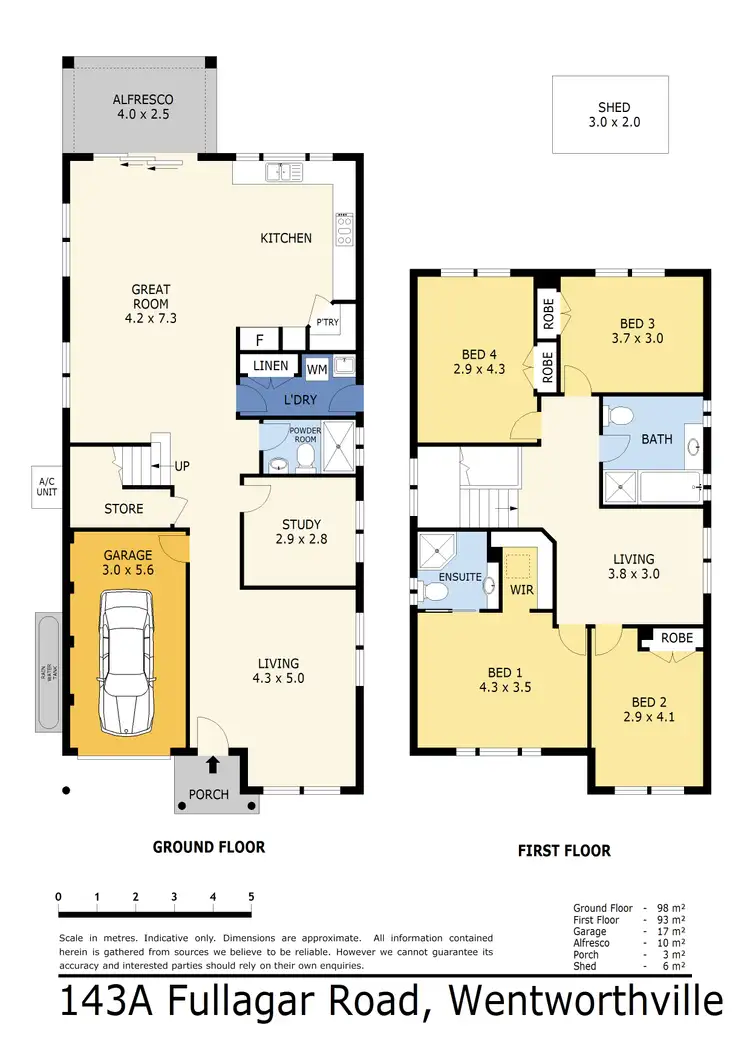 Floorplan of Homely house listing, 143A Fullagar Road, Wentworthville NSW 2145