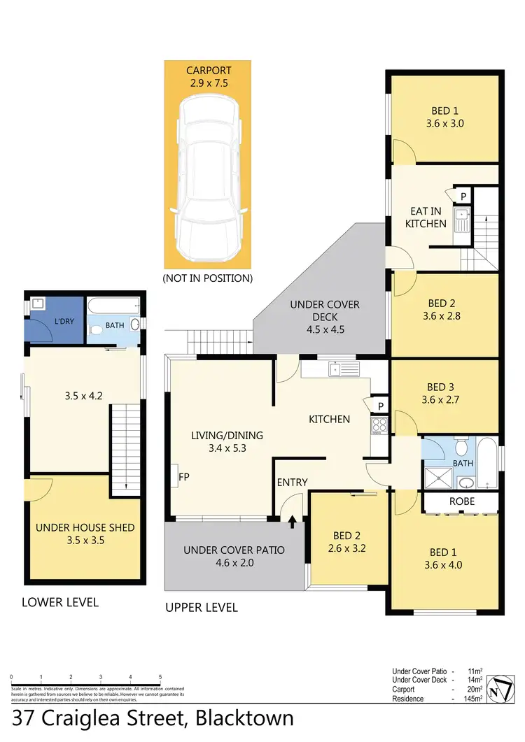 Floorplan of Homely house listing, 37 Craiglea Street, Blacktown NSW 2148