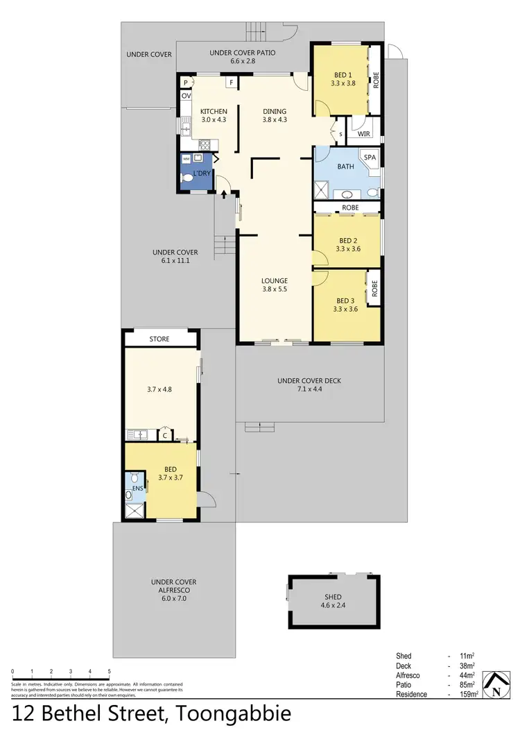Floorplan of Homely house listing, 12 Bethel Street, Toongabbie NSW 2146