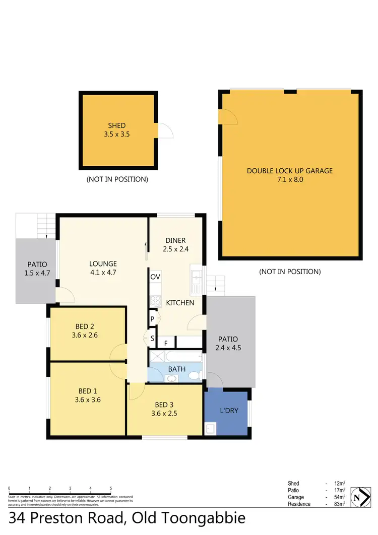 Floorplan of Homely house listing, 34 Preston Road, Old Toongabbie NSW 2146