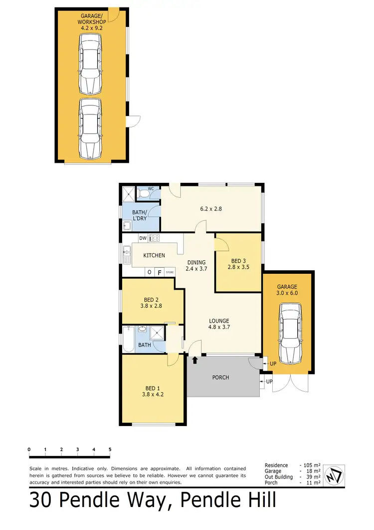 Floorplan of Homely house listing, 30 Pendle Way, Pendle Hill NSW 2145