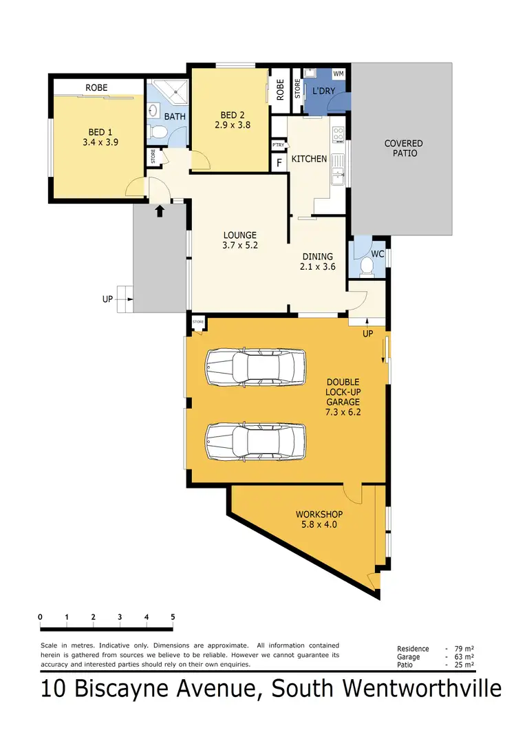 Floorplan of Homely house listing, 10 Biscayne Avenue, South Wentworthville NSW 2145