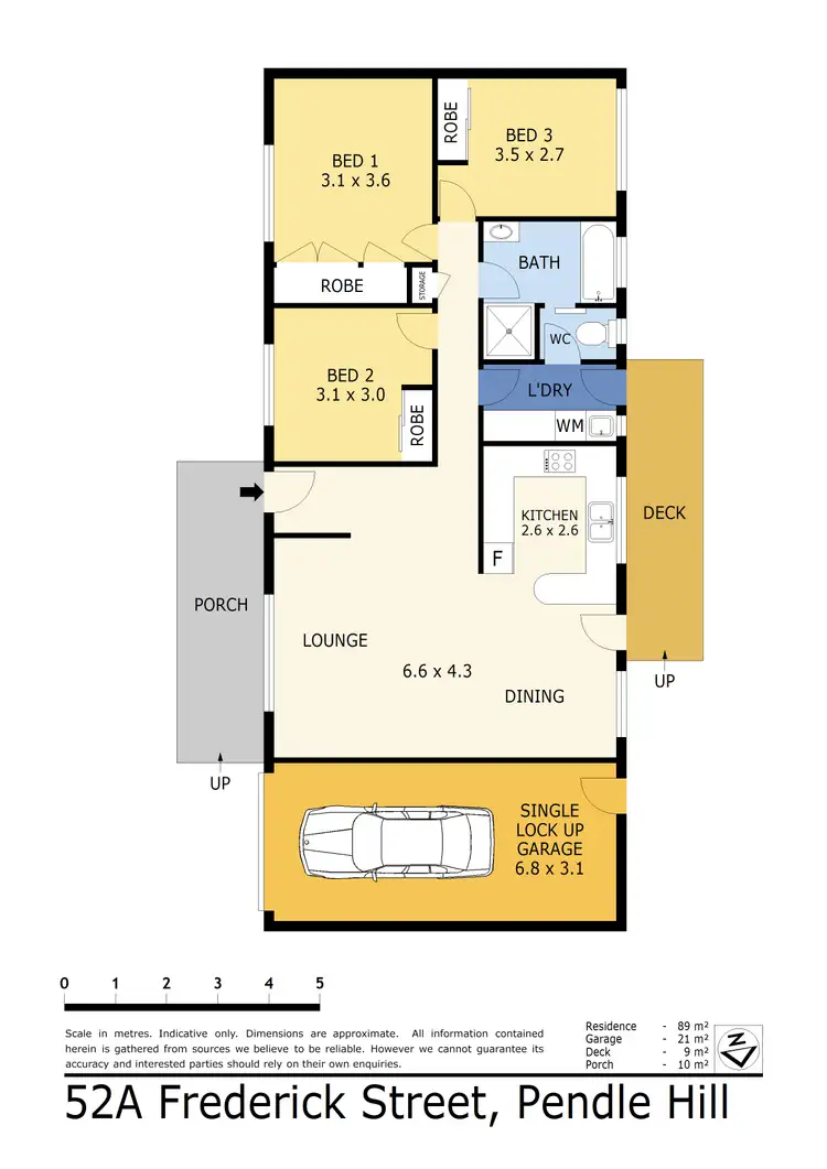 Floorplan of Homely house listing, 52A Frederick Street, Pendle Hill NSW 2145