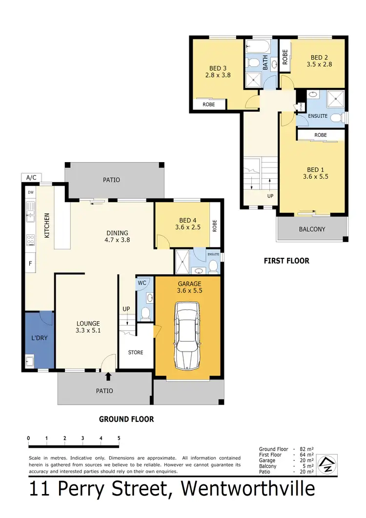 Floorplan of Homely house listing, 11 Perry Street, Wentworthville NSW 2145