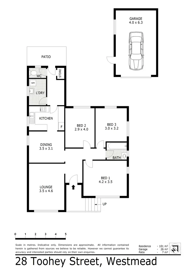 Floorplan of Homely house listing, 28 Toohey Avenue, Westmead NSW 2145