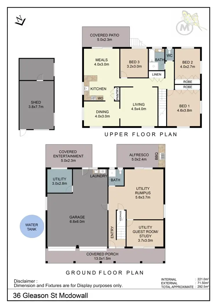 Floorplan of Homely house listing, 36 Gleason Street, Mcdowall QLD 4053
