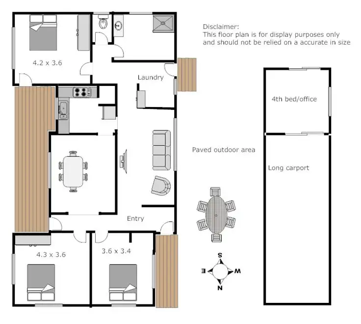 Floorplan of Homely rural property listing, 146 Omagh Road, Kyogle NSW 2474