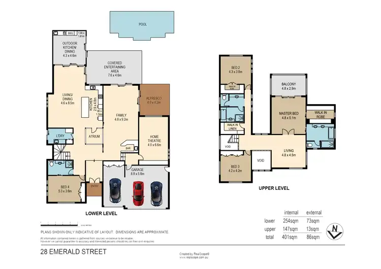 Floorplan of Homely house listing, 28 Emerald Street, Murarrie QLD 4172