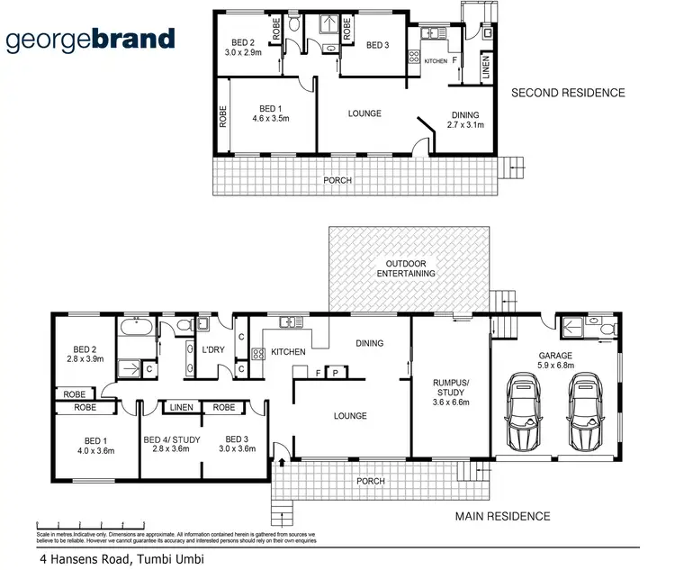 Floorplan of Homely house listing, 4 Hansens Road, Tumbi Umbi NSW 2261