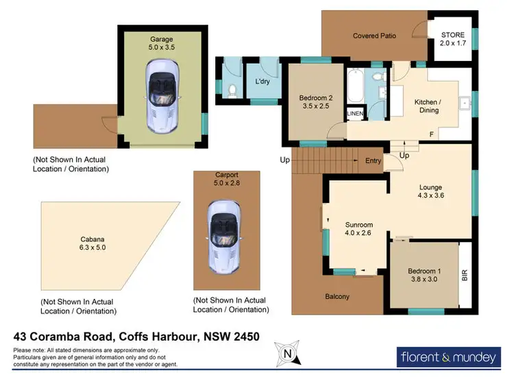 Floorplan of Homely house listing, 43 Coramba Rd, Coffs Harbour NSW 2450