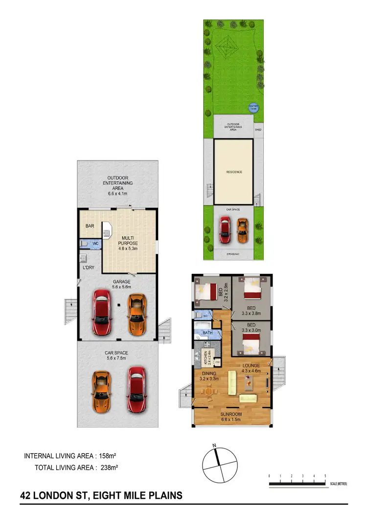 Floorplan of Homely house listing, 42 London St, Eight Mile Plains QLD 4113