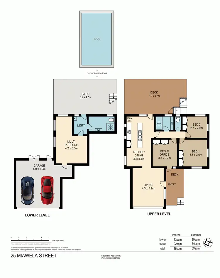 Floorplan of Homely house listing, 25 Miawela Street, Seven Hills QLD 4170