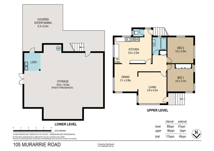 Floorplan of Homely house listing, 105 Murarrie Road, Murarrie QLD 4172