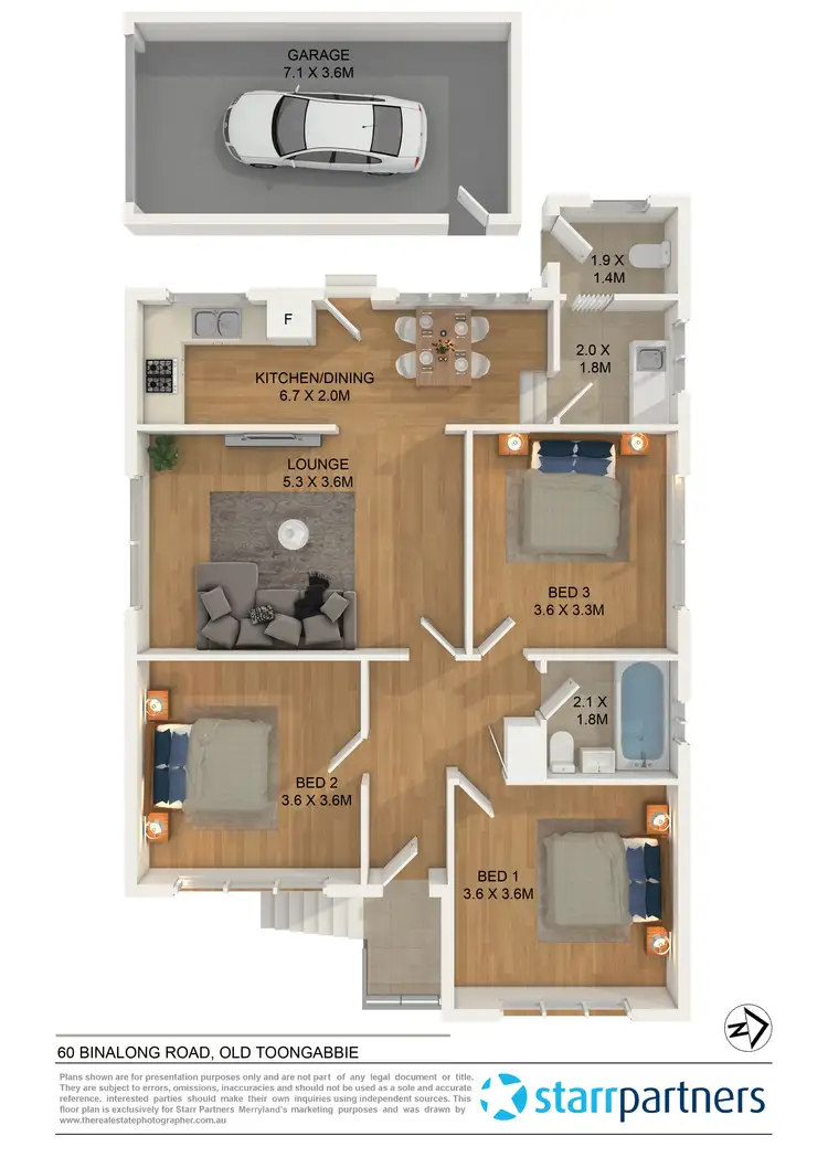 Floorplan of Homely house listing, 60 Binalong Road, Toongabbie NSW 2146