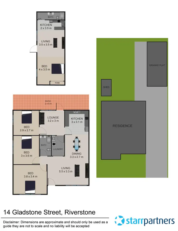 Floorplan of Homely house listing, 14 Gladstone Parade, Riverstone NSW 2765
