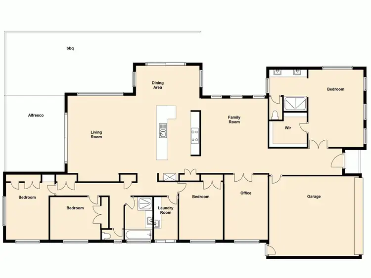Floorplan of Homely house listing, 13 Moloney Place, Bellmere QLD 4510