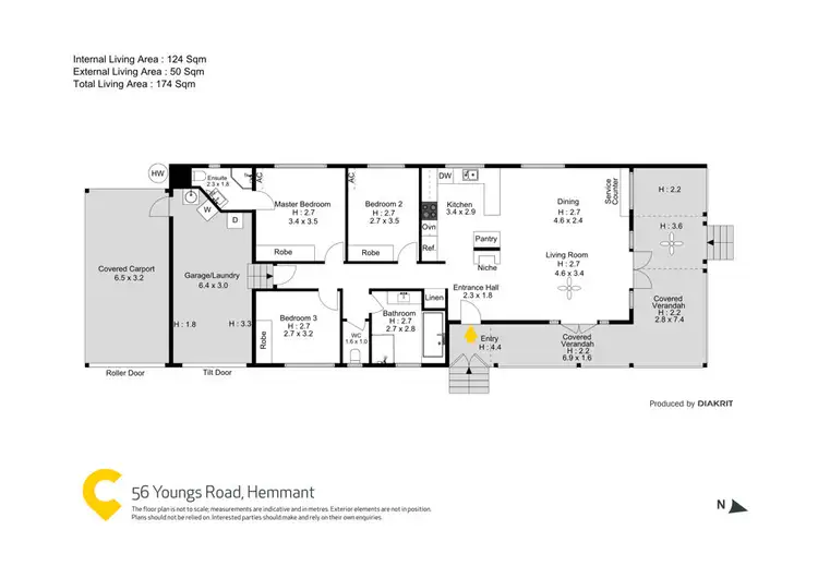 Floorplan of Homely house listing, 56 Youngs Road, Hemmant QLD 4174