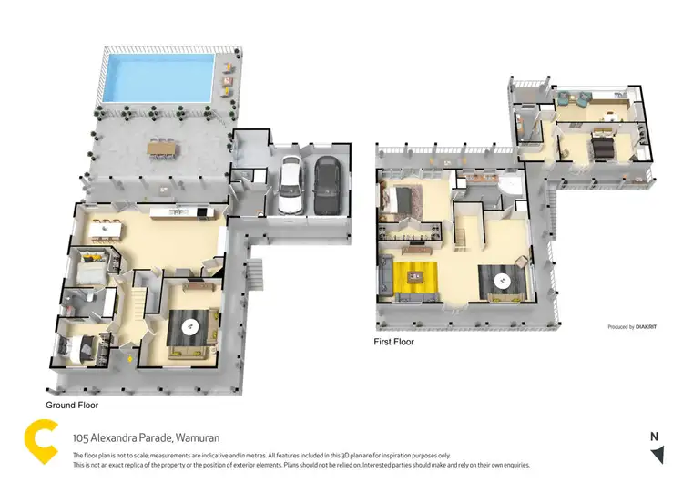 Floorplan of Homely house listing, 105 Alexandra Parade, Wamuran QLD 4512