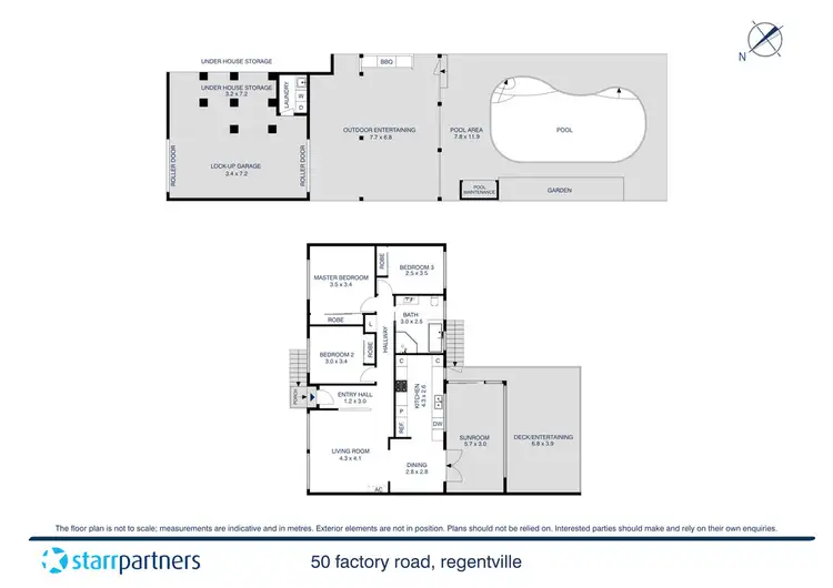 Floorplan of Homely house listing, 50 Factory Road, Regentville NSW 2745