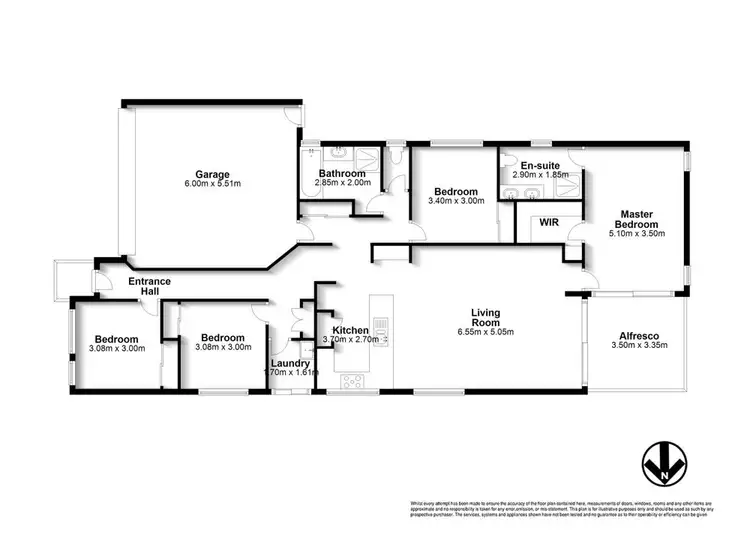 Floorplan of Homely house listing, 18 Bailey Street, Wakerley QLD 4154