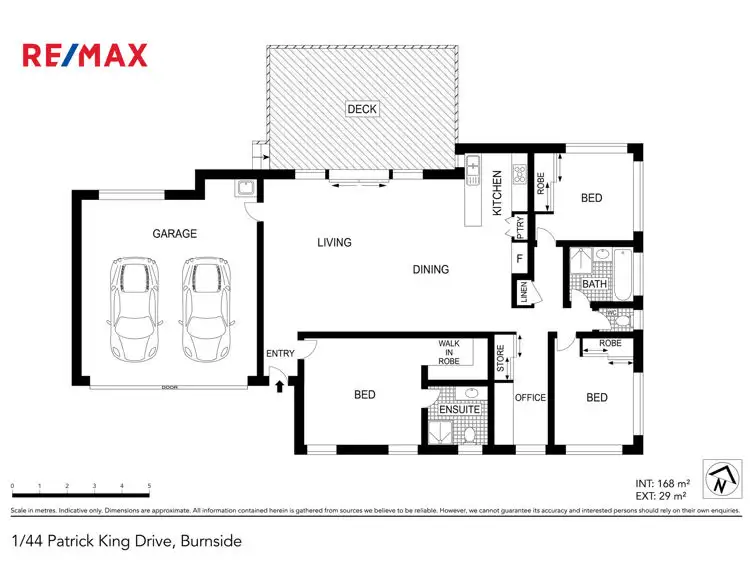 Floorplan of Homely house listing, 44 Patrick King Drive, Burnside QLD 4560