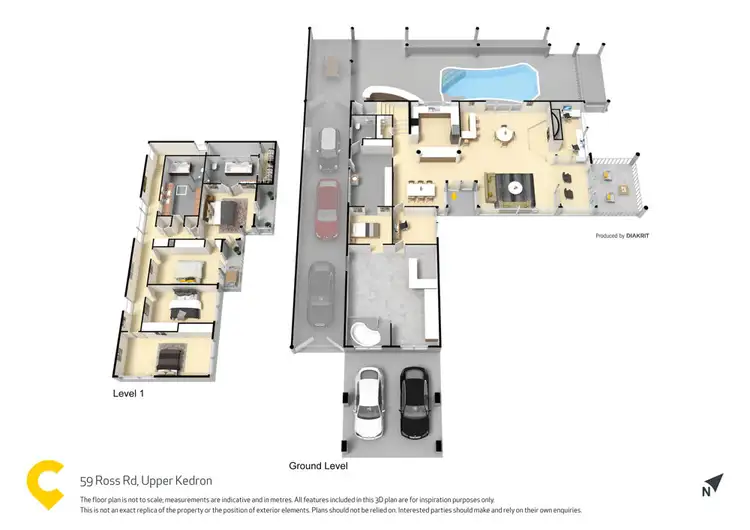 Floorplan of Homely rural property listing, 59 Ross Road, Upper Kedron QLD 4055