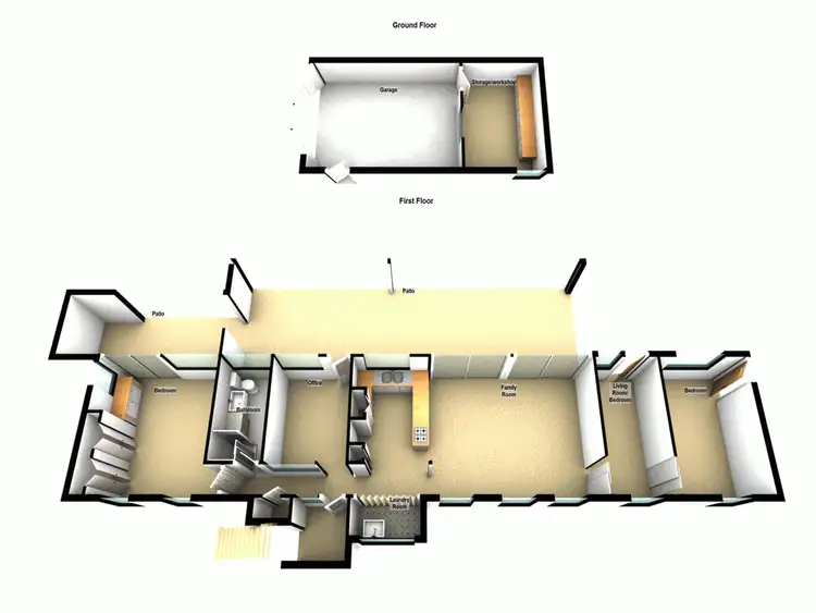 Floorplan of Homely house listing, 71 Maundrell Terrace, Chermside West QLD 4032