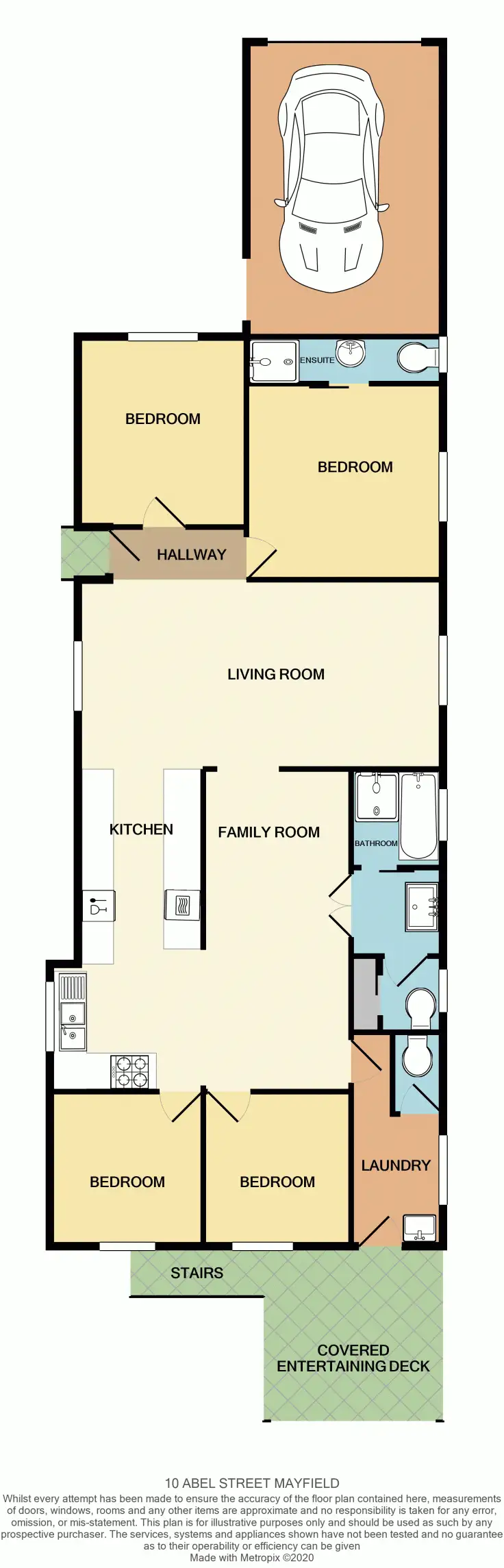 Floorplan of Homely house listing, 10 Abel Street, Mayfield NSW 2304