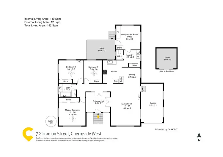 Floorplan of Homely house listing, 7 Girraman Street, Chermside West QLD 4032